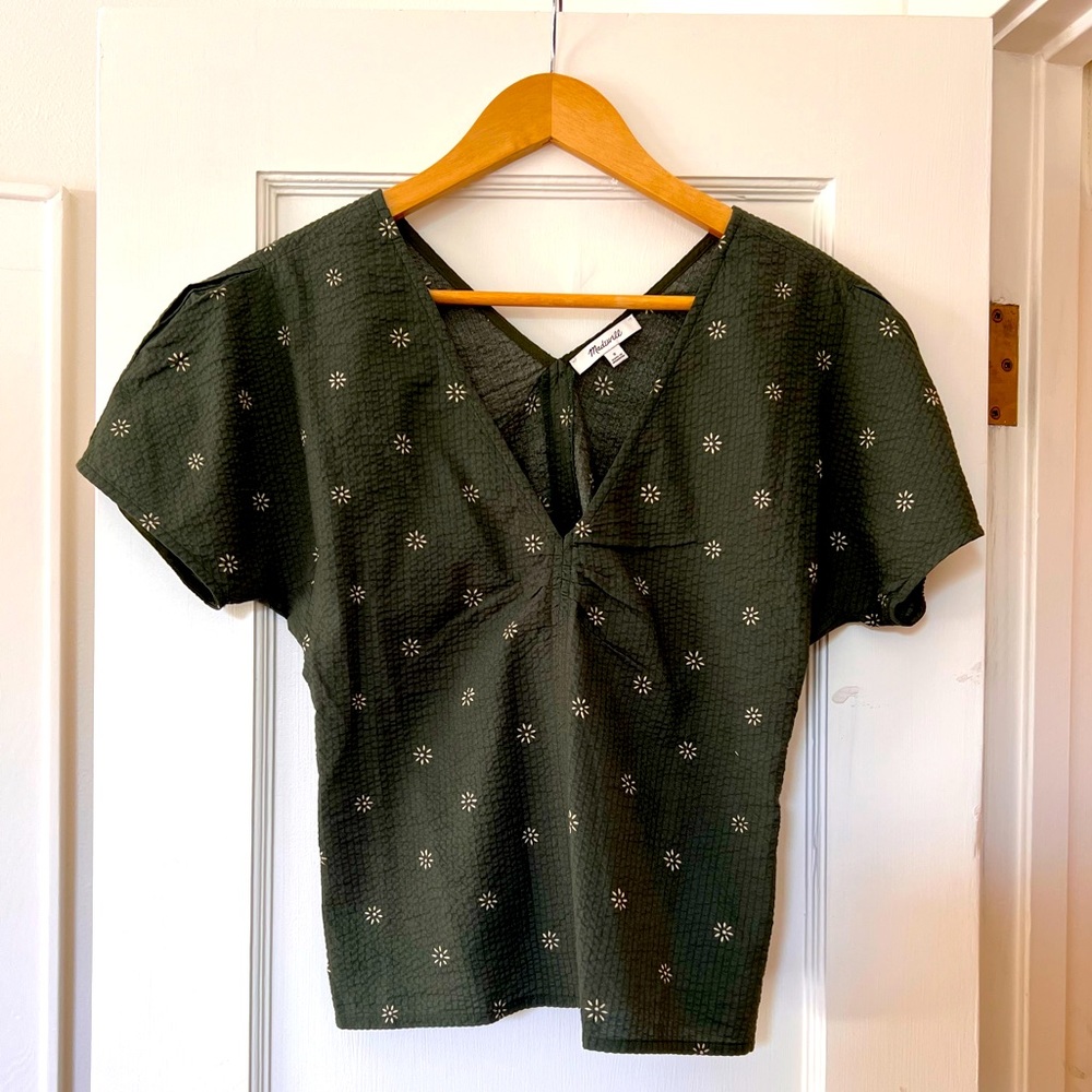 Madewell holiday top